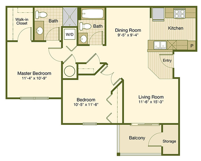 Red Rock Floor Plan Image